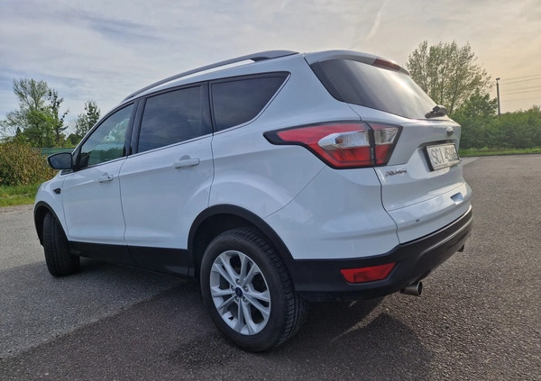Ford Kuga cena 79500 przebieg: 51900, rok produkcji 2018 z Skoczów małe 172